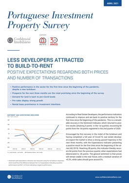 Revista Capa Portuguese Investment Property Survey