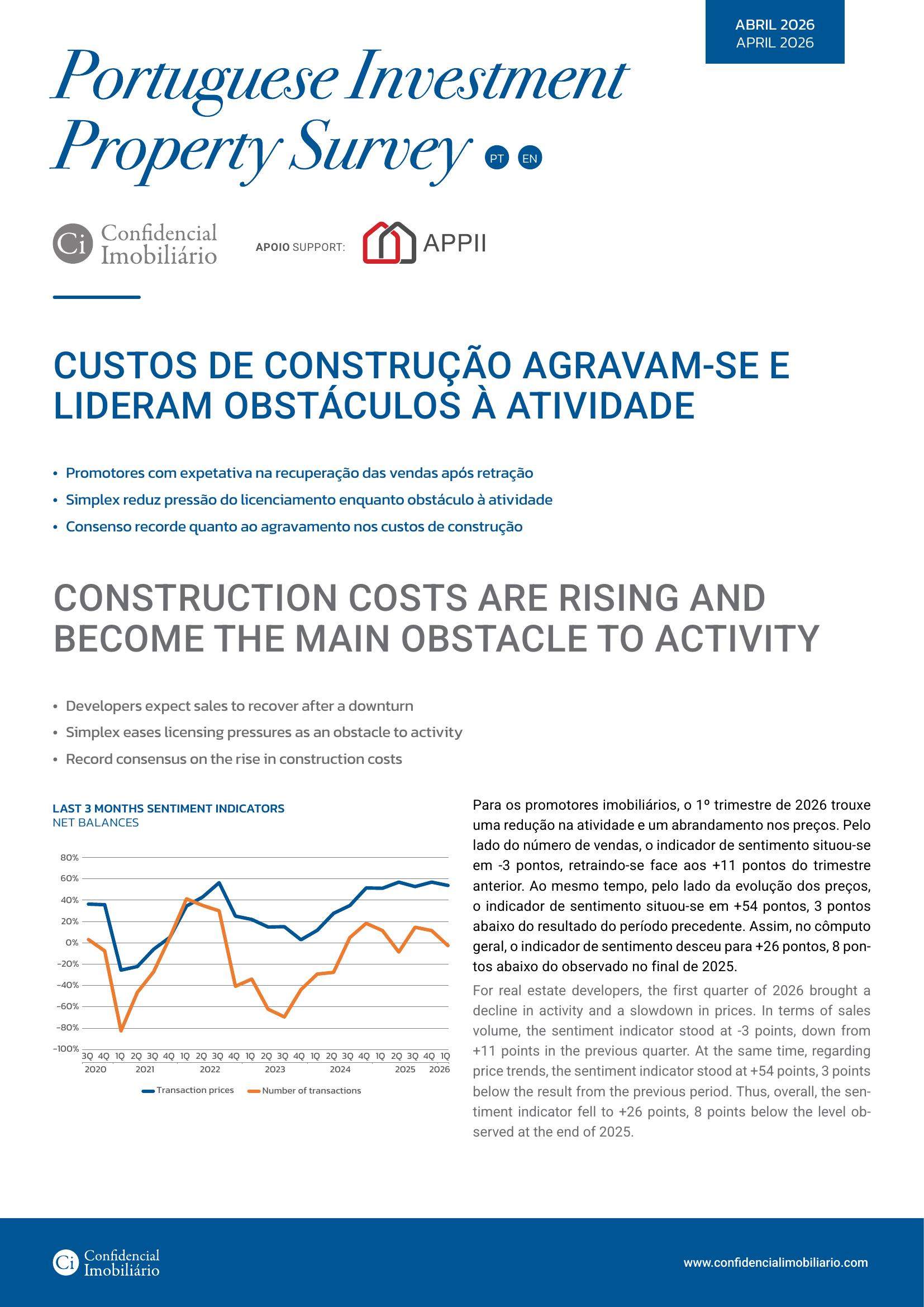 Portuguese Investment Property Survey