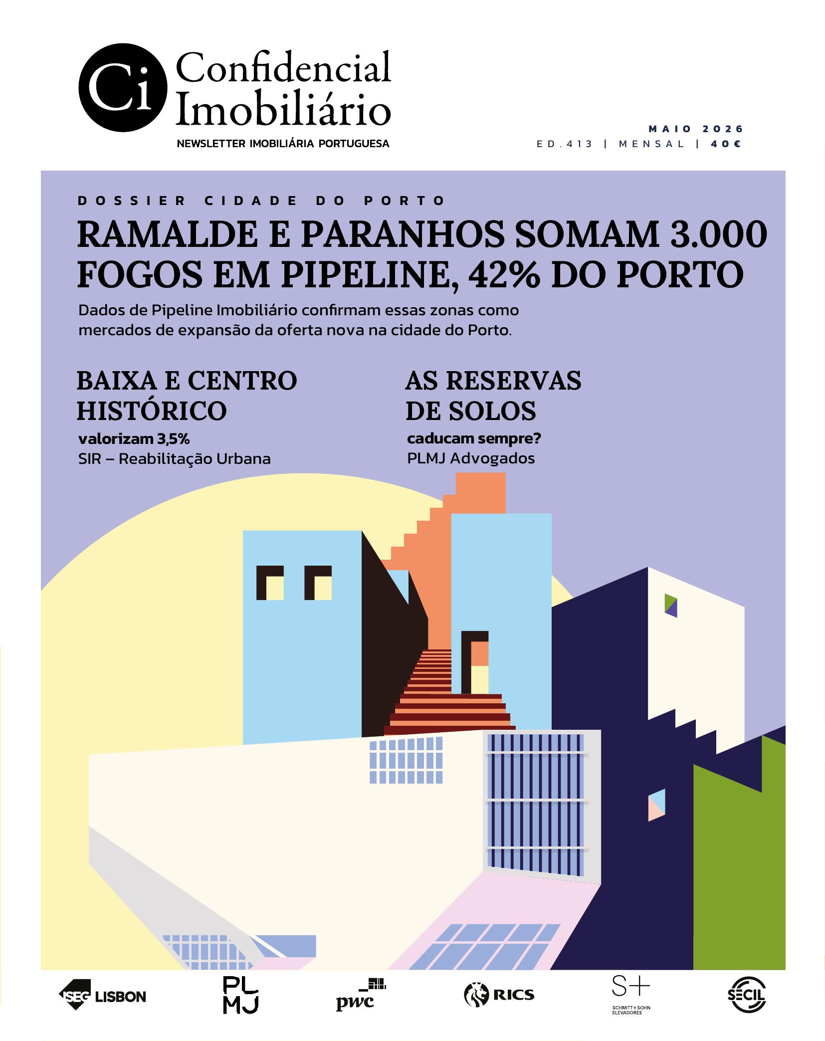 Capa da revista Revista Confidencial Imobiliário