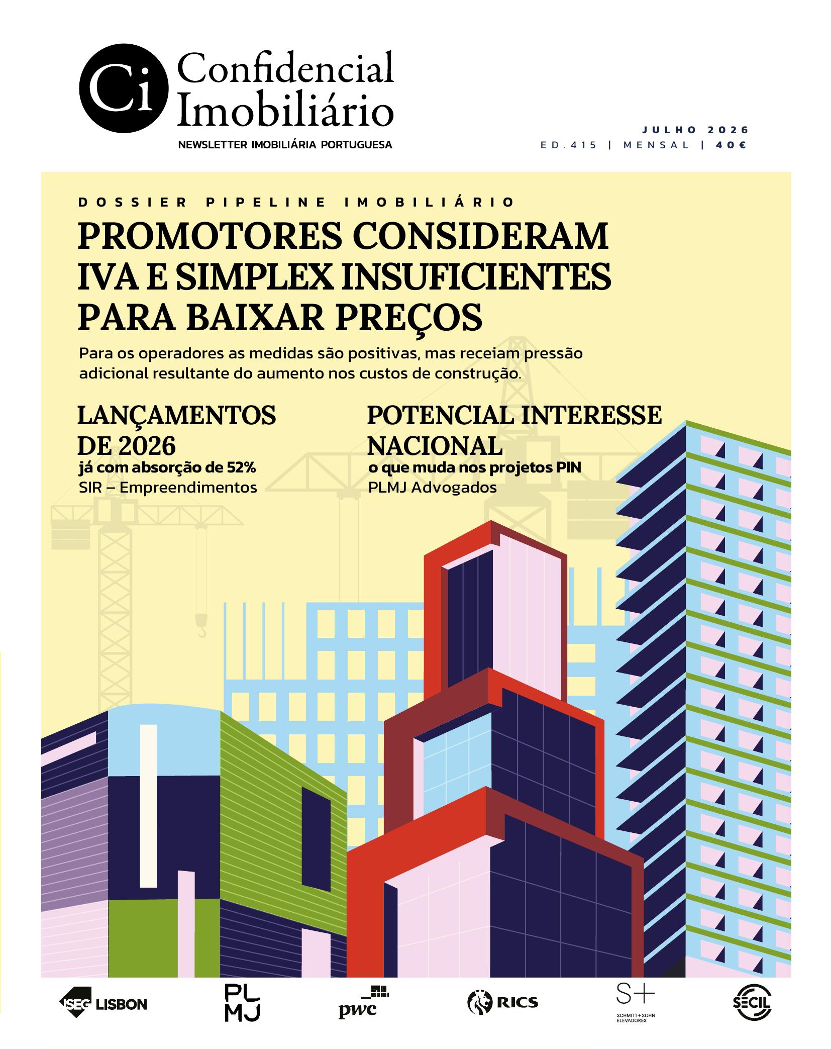 Capa da revista PROMOTORES CONSIDERAM IVA E SIMPLEX INSUFICIENTES PARA BAIXAR PREÇOS